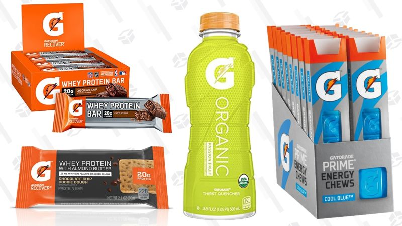 Gold Box de Gatorade | AmazonGráfico: Shep McAllister